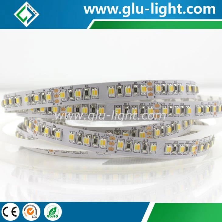 China factrory price Ra95/90 3528 led strip with 120 leds/m CE/ROHS
